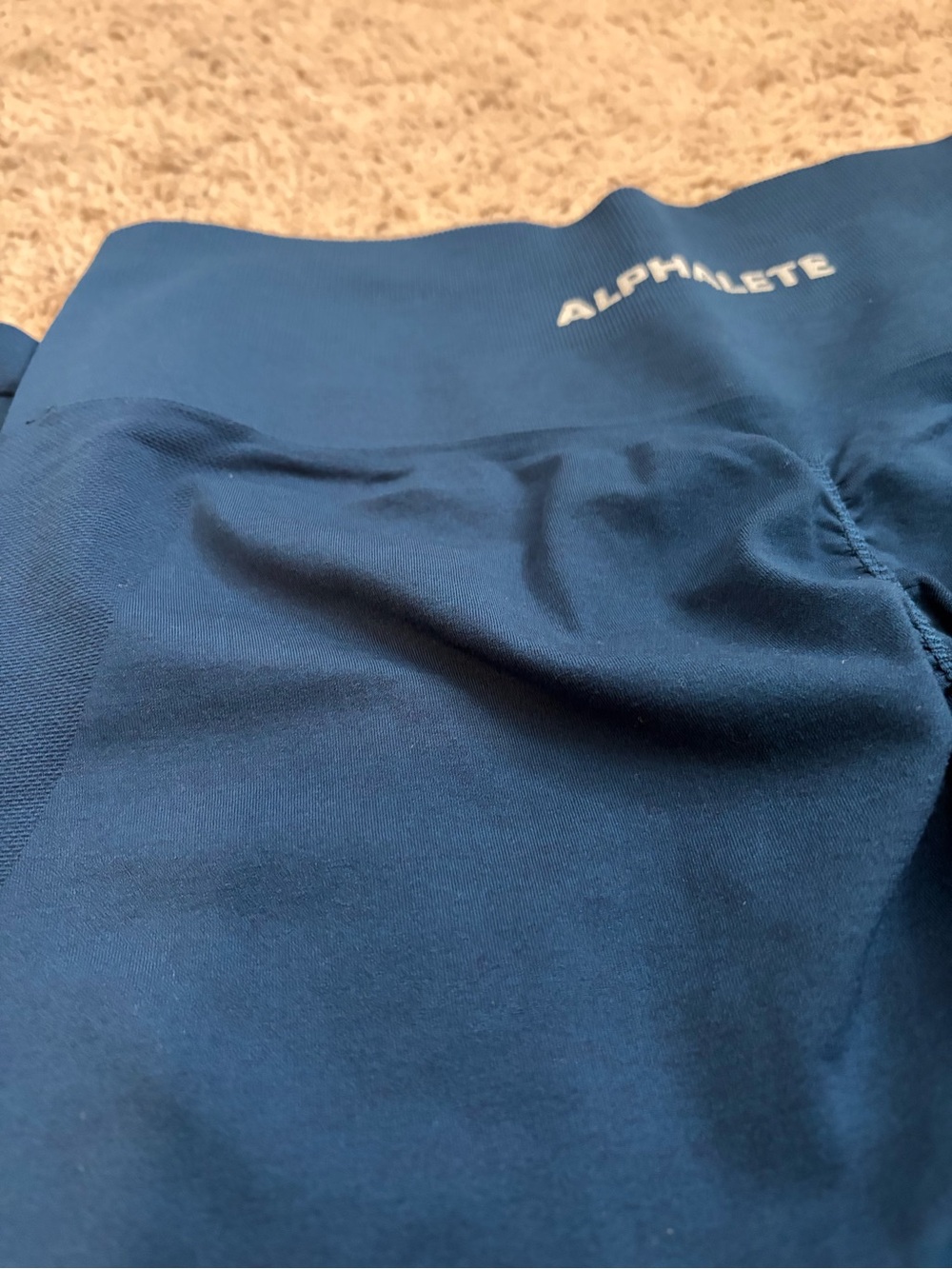 Alphalete Leggings Set - Forest Green & Navy - Picture 8 of 14
